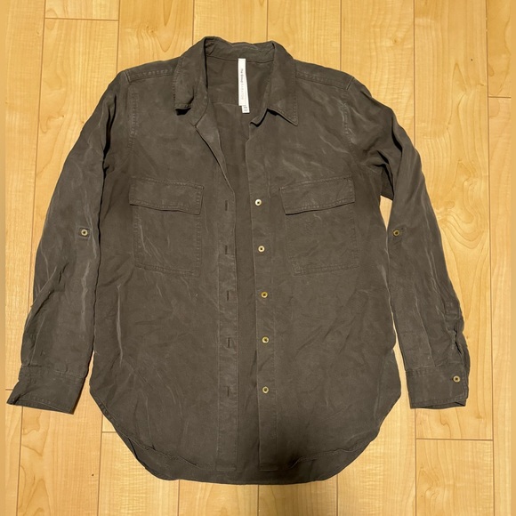 The Group Babaton Light Green Button Up - Picture 4 of 5